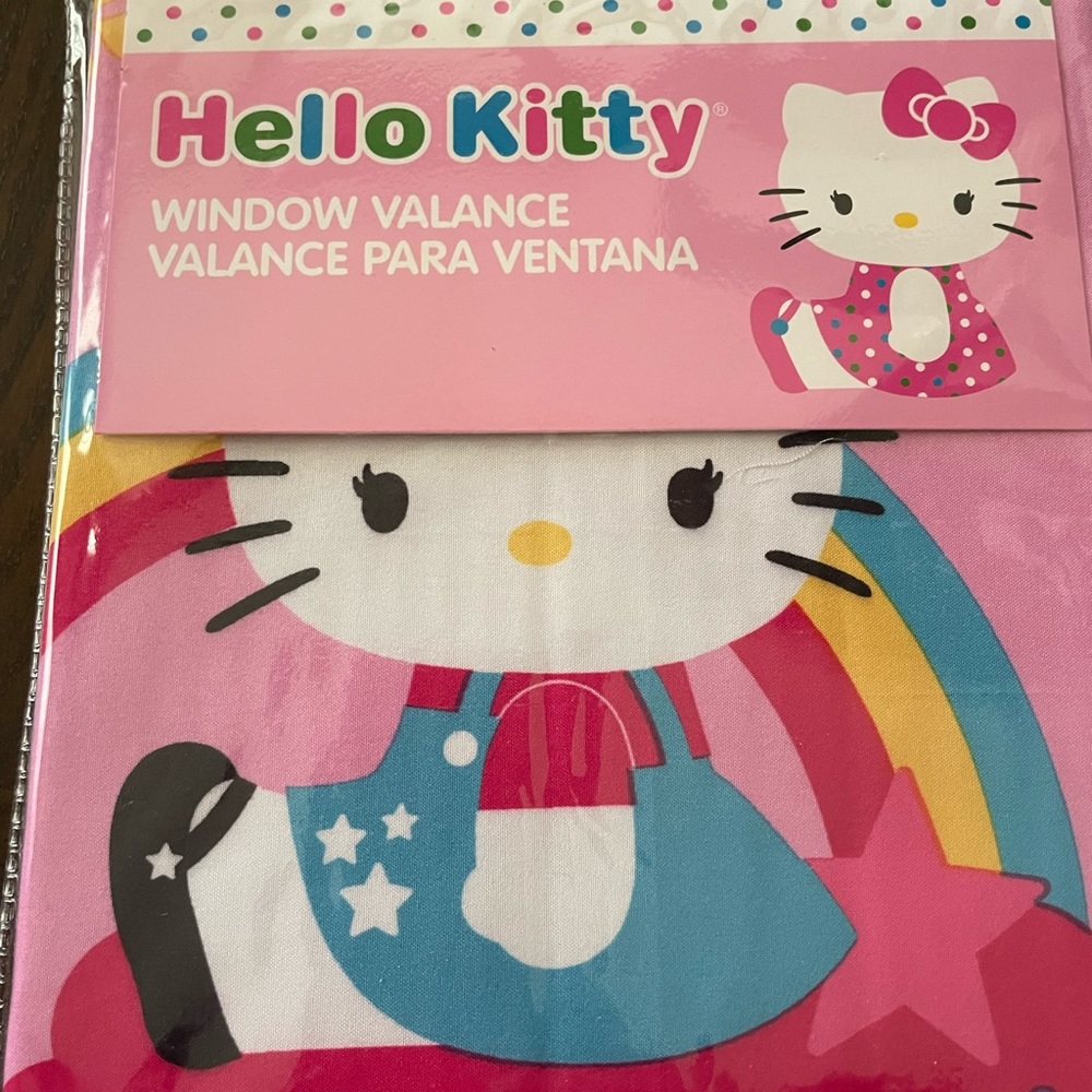 HELLO KITTY window Valance